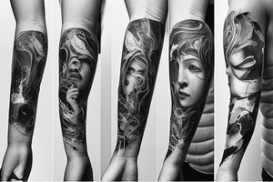 A universe trying to piece itself together with parts that have been lost to time

small on left forearm tattoo idea