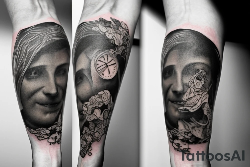 A universe trying to piece itself together with parts that have been lost to time

small on left forearm tattoo idea