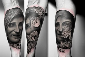 A universe trying to piece itself together with parts that have been lost to time

small on left forearm tattoo idea