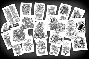 wonderland tattoo idea
