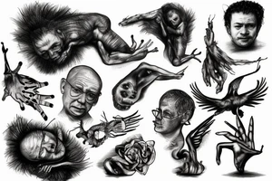 macro decompression tattoo idea