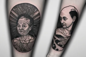 getting rid of thirty years of stress and pressure, reconnecting with the stars, calm mindset tattoo idea