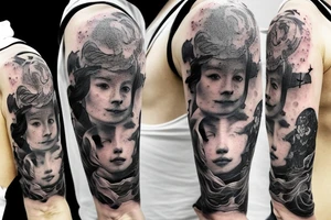 getting rid of thirty years of stress and pressure, reconnecting with the stars, calm mindset tattoo idea