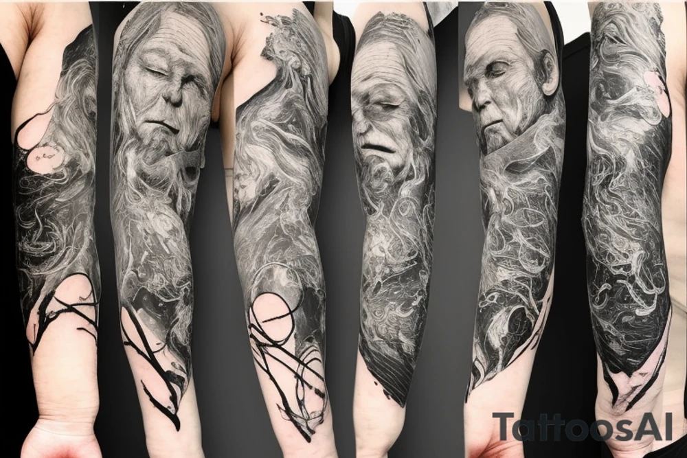 getting rid of thirty years of stress and pressure, reconnecting with the stars, calm mindset, passion, fire, tattoo idea