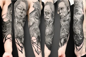 getting rid of thirty years of stress and pressure, reconnecting with the stars, calm mindset, passion, fire, tattoo idea