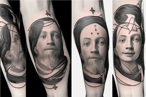 getting rid of thirty years of stress and pressure, reconnecting with the stars, calm mindset, passion, fire, tattoo idea