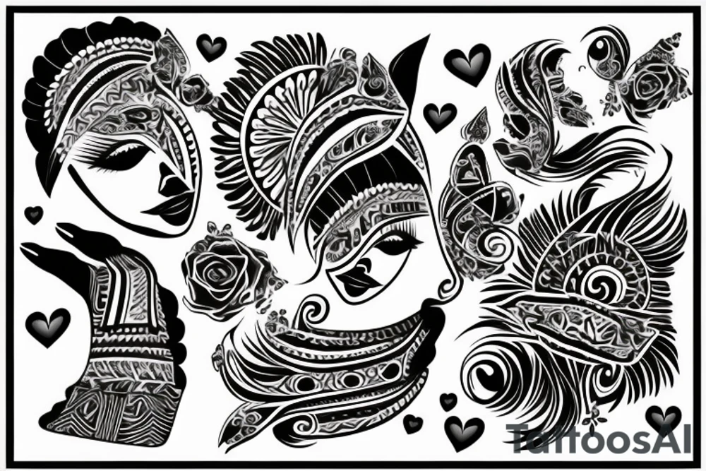 Denise Silvio amore per sempre fino alla fine tattoo idea