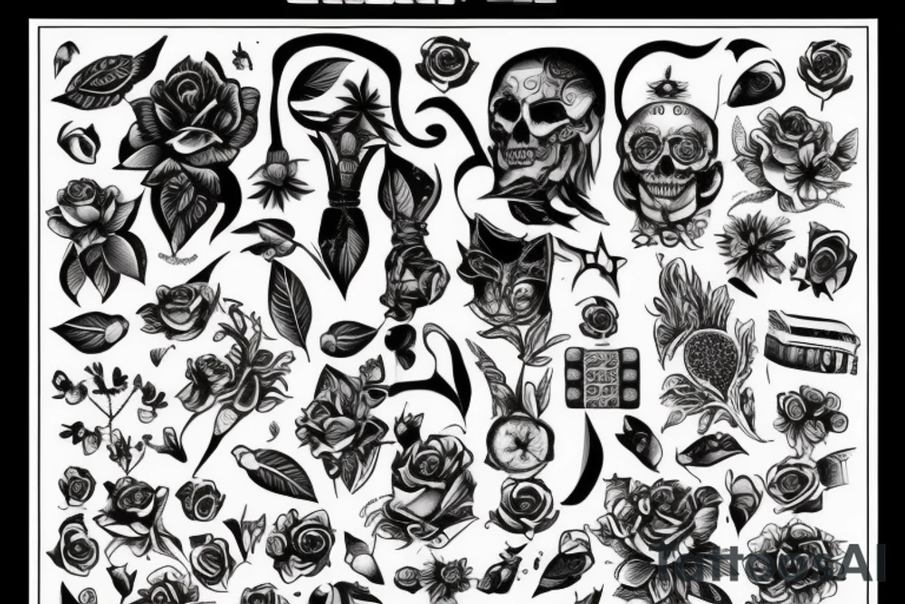 Ласточка горы лес tattoo idea