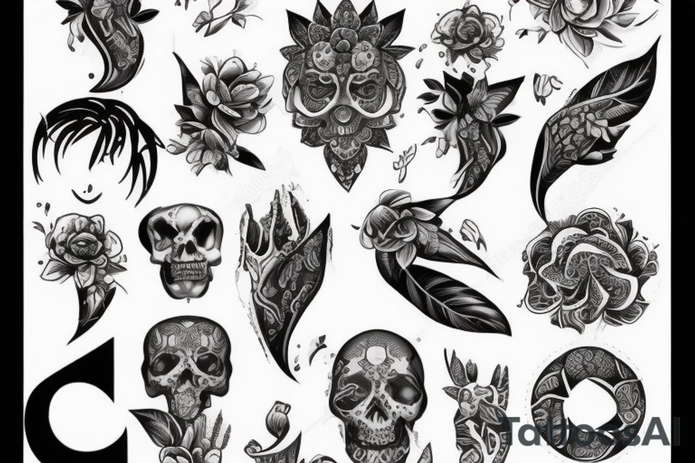Ласточка летит над лесом
 в горах tattoo idea