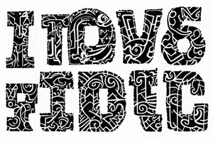 The letters TUTTi needs to be in tattoo idea