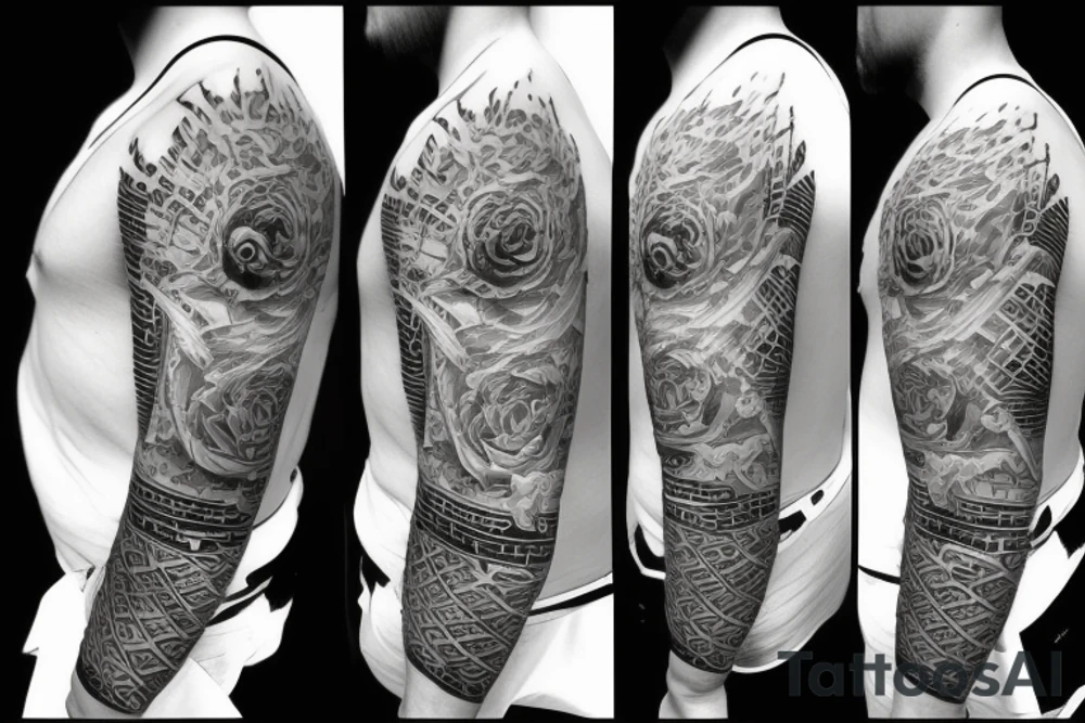 Pixel mark question tattoo idea