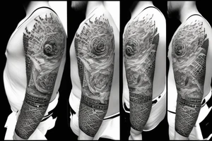 Pixel mark question tattoo idea