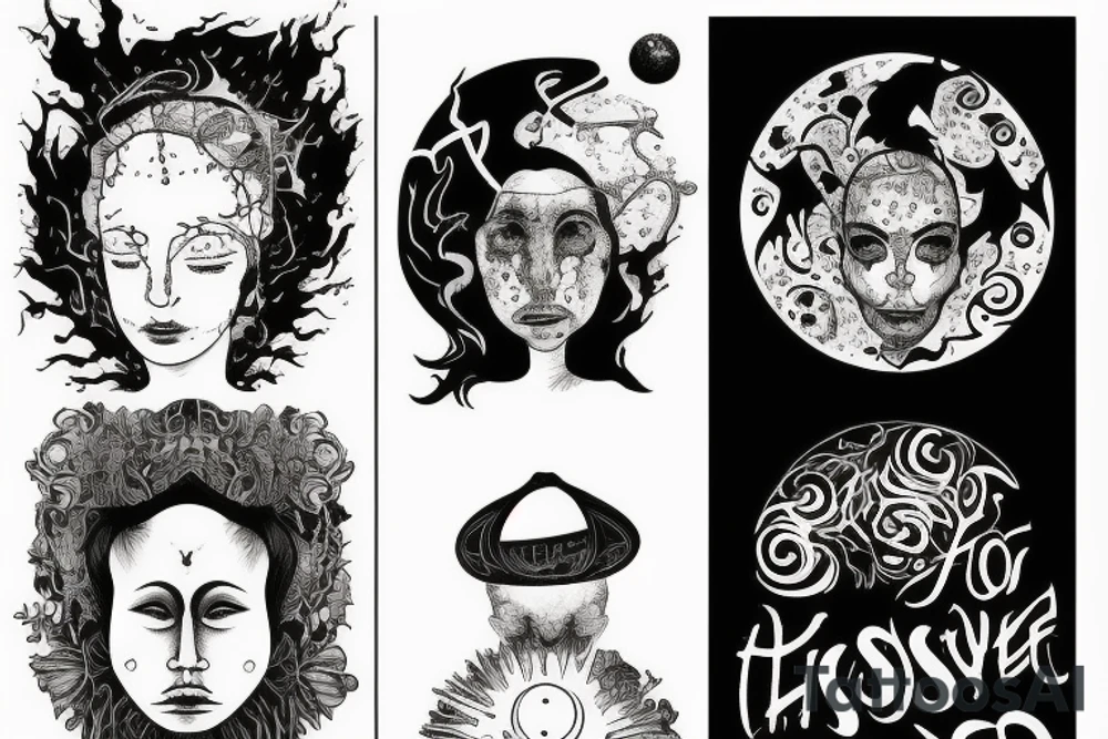 see through your eyes
Throughout heaven and earth I alone am honored
Keep the fire and disco
you're first thought is what you were conditioned to think, the second is the one that defines you tattoo idea