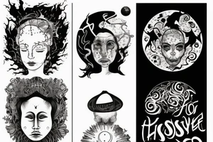 see through your eyes
Throughout heaven and earth I alone am honored
Keep the fire and disco
you're first thought is what you were conditioned to think, the second is the one that defines you tattoo idea