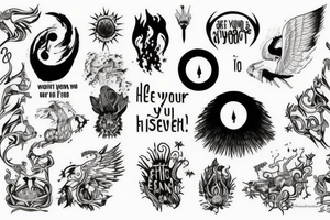 see through your eyes

Throughout heaven and earth I alone am honored

Keep the fire and disco

You're first thought is what you were conditioned to think, the second is the one that defines you tattoo idea