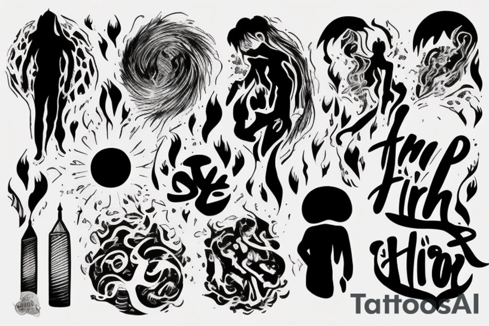Throughout heaven and earth, I alone am honored

see through your eyes

Keep the fire and disco

You're first thought is what you were conditioned to think, the second is the one that defines you tattoo idea
