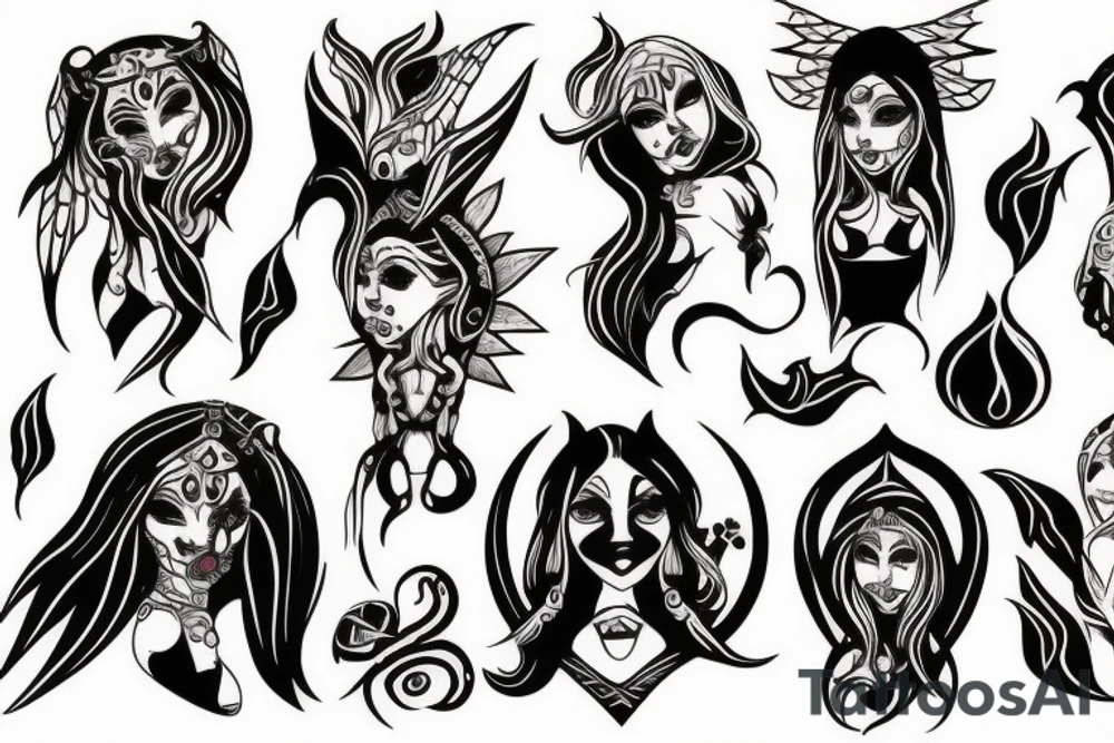 womb hearth succubus tattoo idea