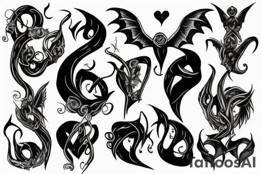 womb hearth succubus tattoo idea