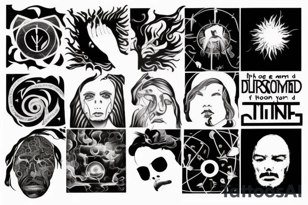 Throughout heaven and earth, I alone am honored

see through your eyes

Keep the fire and disco

You're first thought is what you were conditioned to think, the second is the one that defines you

The Universe does not care tattoo idea
