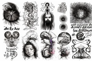 Throughout heaven and earth, I alone am honored
You're first thought is what you were conditioned to think, the second is the one that defines you
see through your eyes
Keep the fire and disco tattoo idea