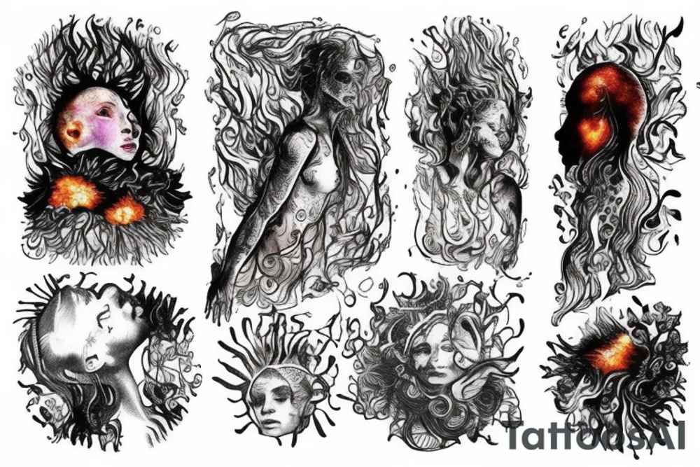 Throughout heaven and earth, I alone am honored
You're first thought is what you were conditioned to think, the second is the one that defines you
see through your eyes
Keep the fire and disco tattoo idea