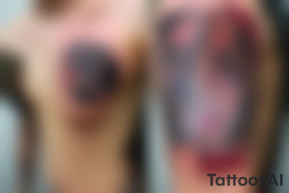 a healing tattoo that shows an emotionally, verbally and mentally abused boy growing into a confident empathetic man connected with the universe

Throughout heaven and earth, I alone am honored
You're first thought is what you were conditioned to think, the second is the one that defines you
see through your eyes
Keep the fire and disco tattoo idea