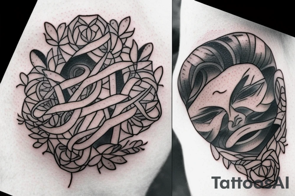 a healing tattoo that shows an emotionally, verbally and mentally abused boy growing into a confident empathetic man connected with the universe

Throughout heaven and earth, I alone am honored
You're first thought is what you were conditioned to think, the second is the one that defines you
see through your eyes
Keep the fire and disco tattoo idea