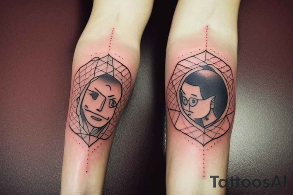 a healing tattoo that shows an emotionally, verbally and mentally abused boy growing into a confident empathetic man connected with the universe

Throughout heaven and earth, I alone am honored
You're first thought is what you were conditioned to think, the second is the one that defines you
see through your eyes
Keep the fire and disco tattoo idea