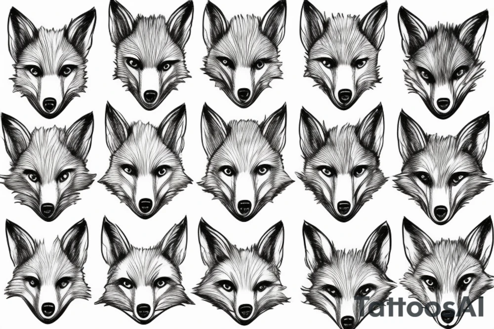 Fox foxes forest
Motorcycle tattoo idea