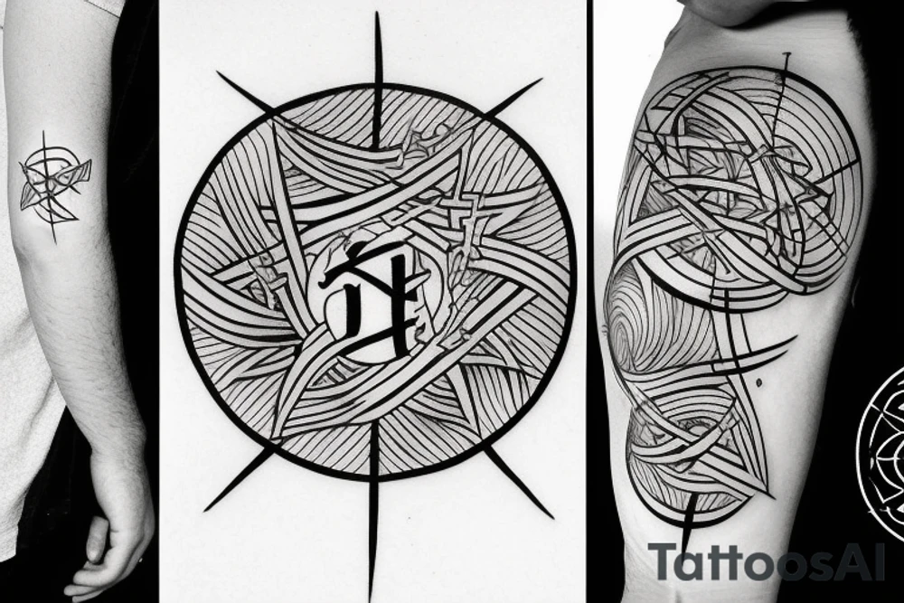 troubled teen growing into adult peacefully connected to the universe symbol

I am home symbol tattoo idea