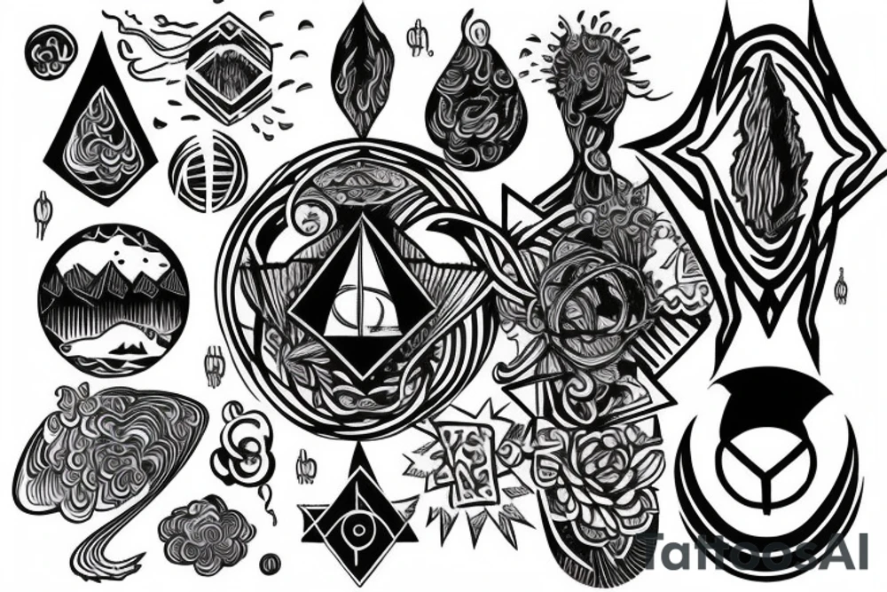 troubled teen growing into adult peacefully connected to the universe symbol

I am home symbol tattoo idea