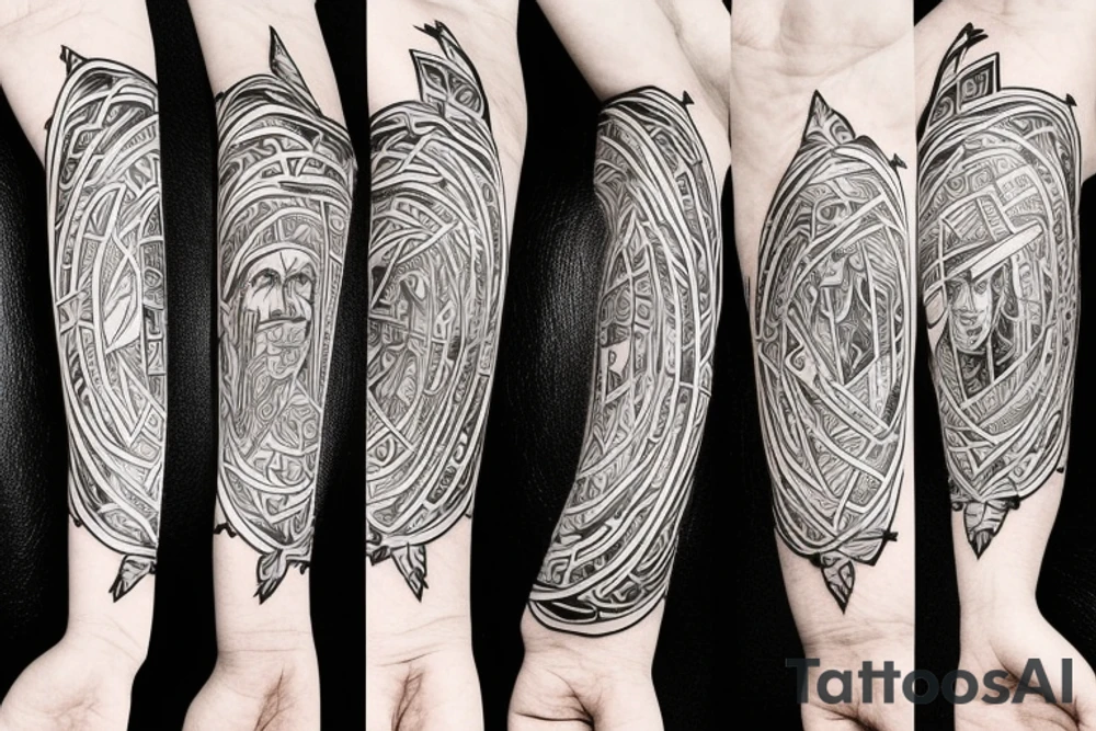 troubled teen growing into adult peacefully connected to the universe symbol

I am home symbol tattoo idea