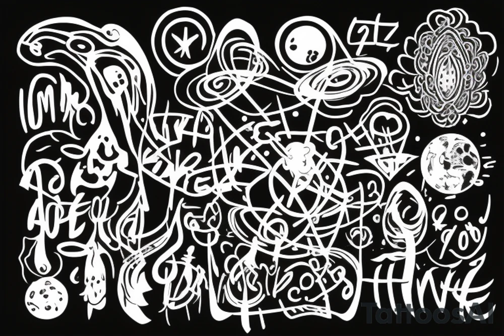 troubled teen growing into adult peacefully connected to the universe

I am home symbol tattoo idea