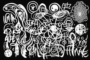 troubled teen growing into adult peacefully connected to the universe

I am home symbol tattoo idea