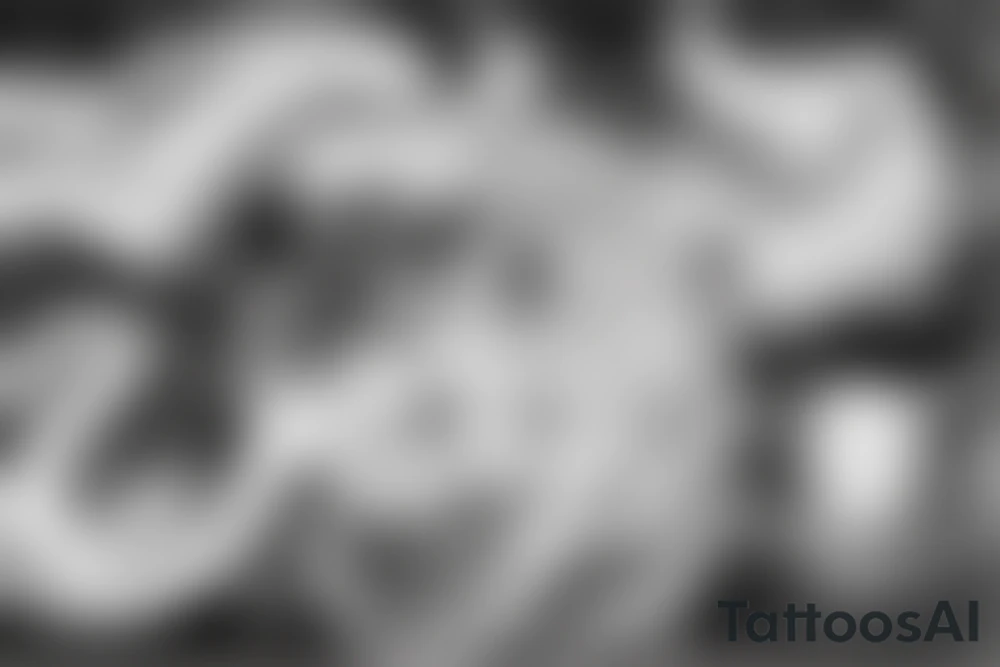 A cosmic entity riding the disco waves of the universe attempting to get away from heat death of universe tattoo idea A cosmic entity riding the disco waves of the universe attempting to get away from heat death of universe tattoo idea