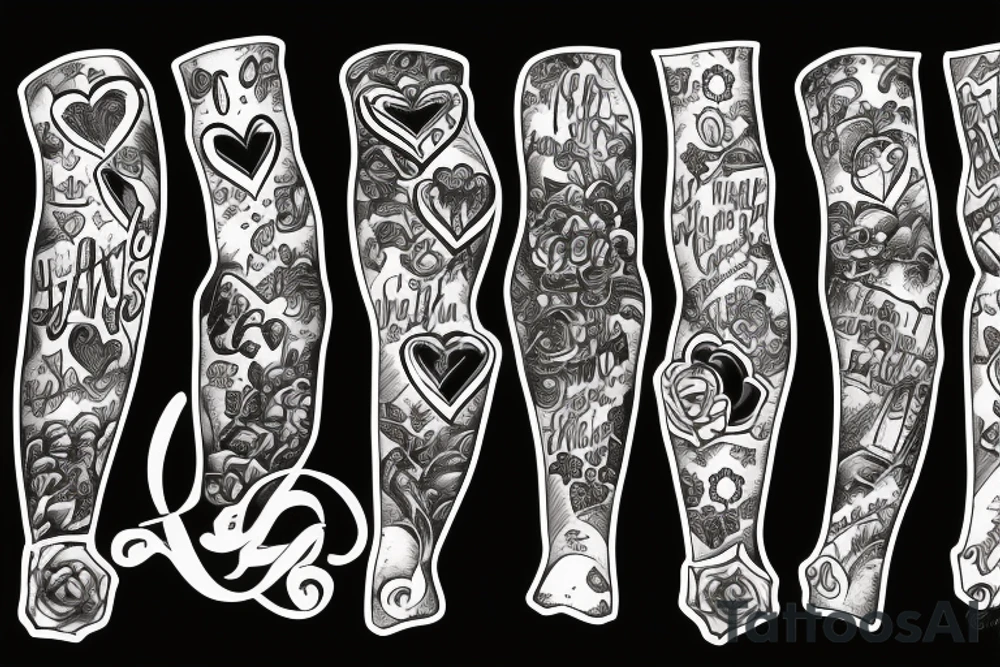Heart up like a book tattoo idea