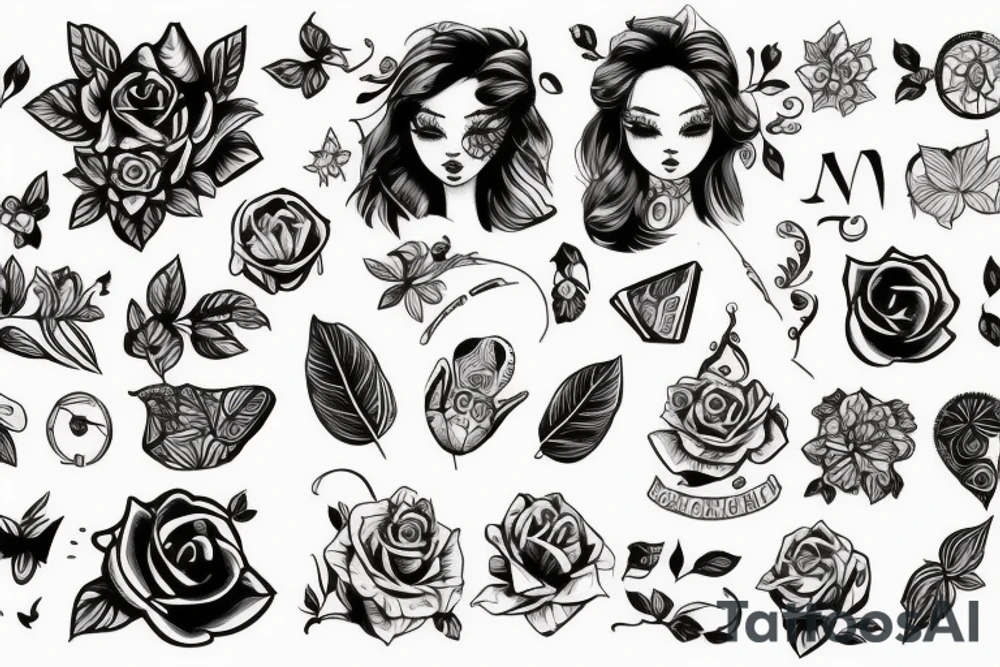 Волк в деньгах tattoo idea