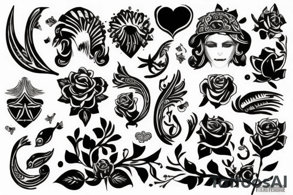 Волк в деньгах tattoo idea