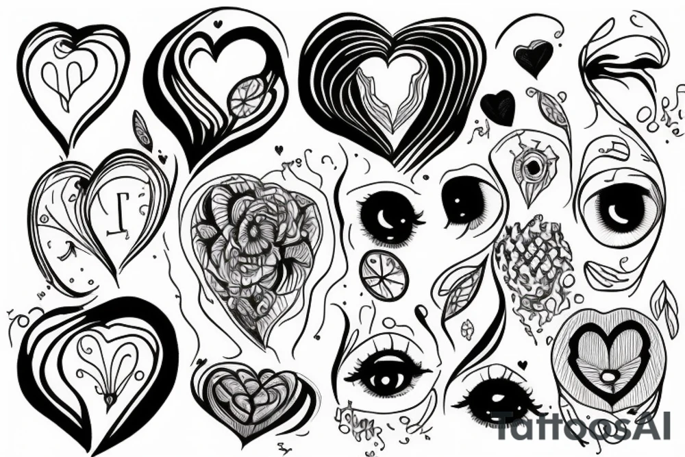 Walking through a heart into the soul tattoo idea