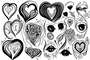 Walking through a heart into the soul tattoo idea