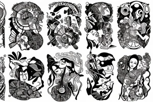 an adult accepting who they are, who they can be, and who they were.

They've found peace with the universe

left forearm tattoo idea