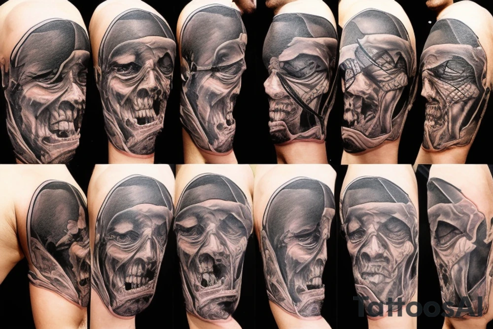 Rock, basketball tattoo idea