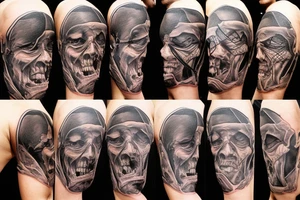 Rock, basketball tattoo idea
