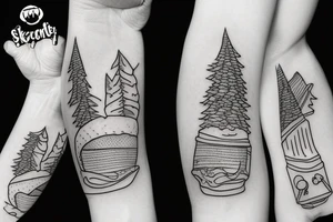 December snow
Snowboard tattoo idea