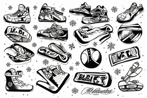 December snow
Snowboard
basketball
Family tattoo idea