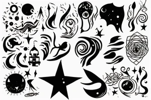 small forearm tattoo

calm waters and calm winds are here

A humanoid cosmic entity has pieced themselves together and found beauty in the universe tattoo idea