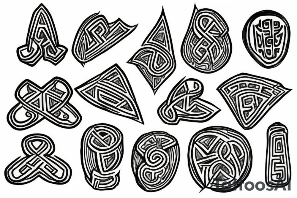 runes tattoo idea
