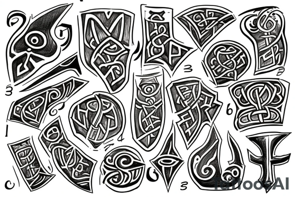 runes tattoo idea