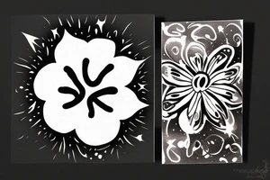 CARD SIZED 
macro decompression flower
i have found inner peace with myself and the cosmic universe. tattoo idea