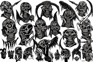 Aggrogoth tattoo idea